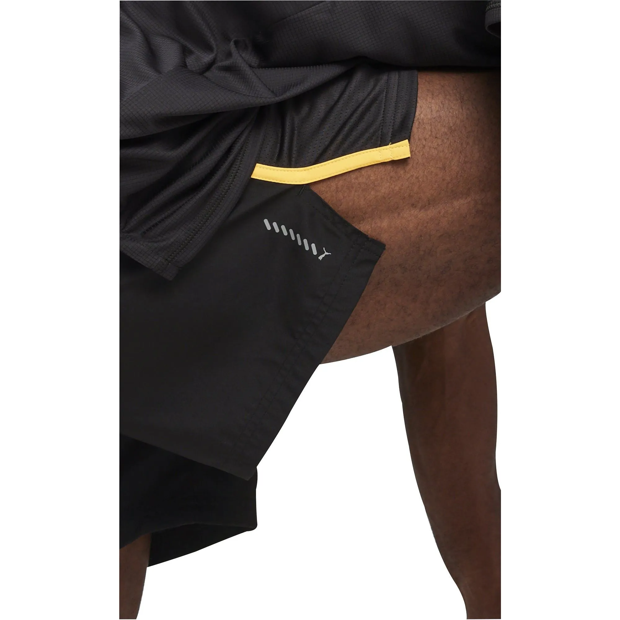 Puma Run Favourite Velocity 5 Inch Mens Running Shorts - Black Zero Bulk Packaging Stay Fresh