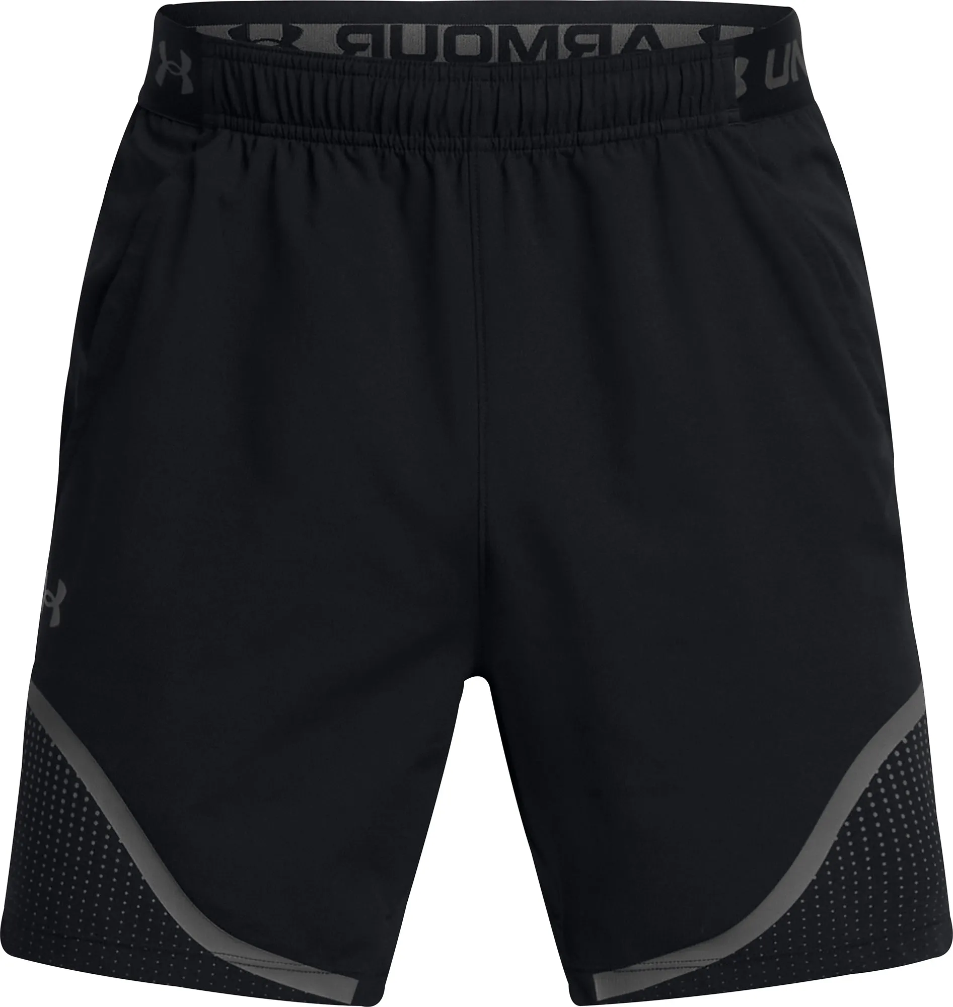 Seamless construction Under Armour Vanish Woven 6 Inch Graphic Mens Training Shorts - Black