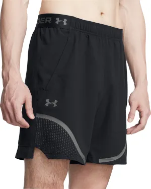 picnic clothes Pajamas Under Armour Vanish Woven 6 Inch Graphic Mens Training Shorts - Black