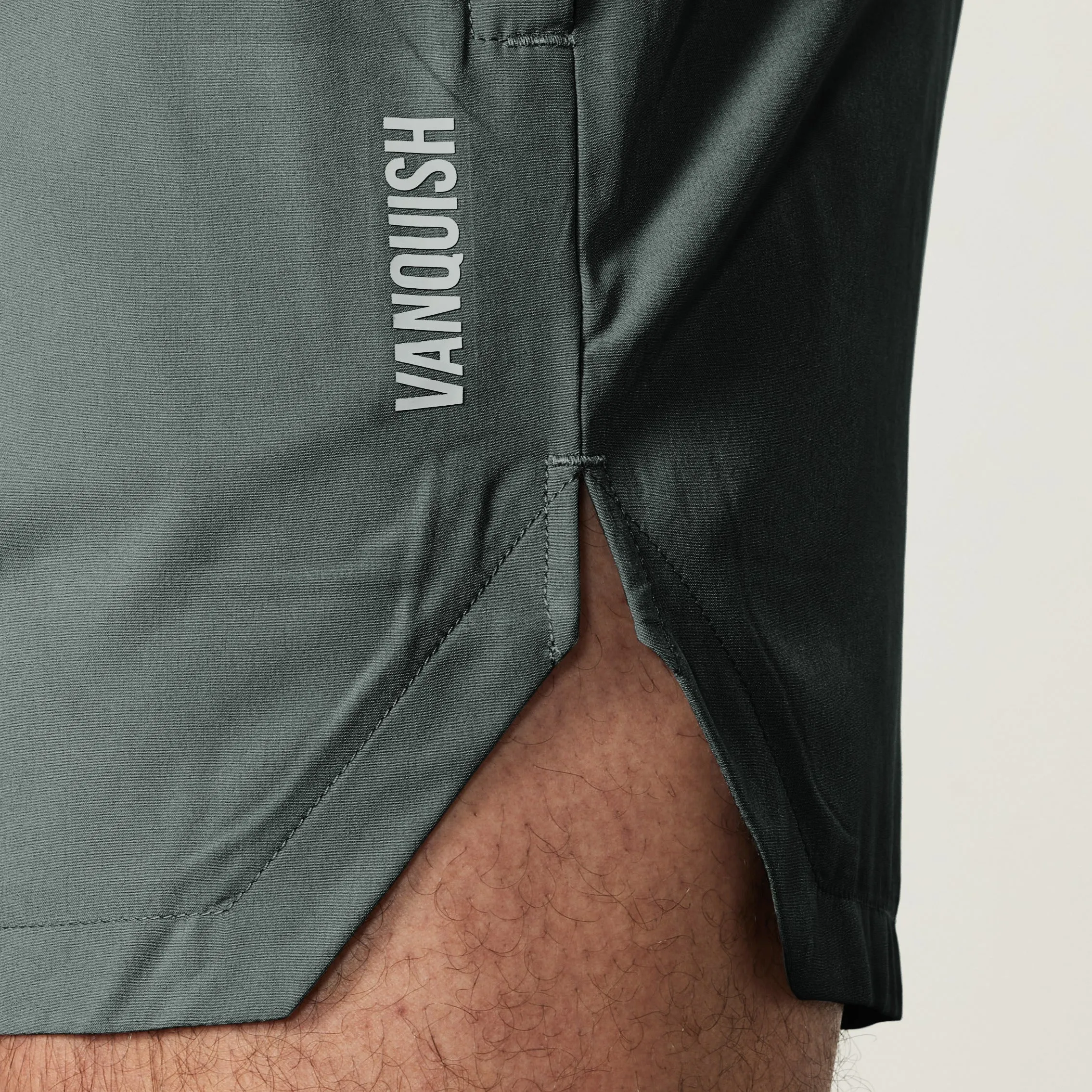 Vanquish Essential Forest Green Performance 4" Shorts Durable Construction