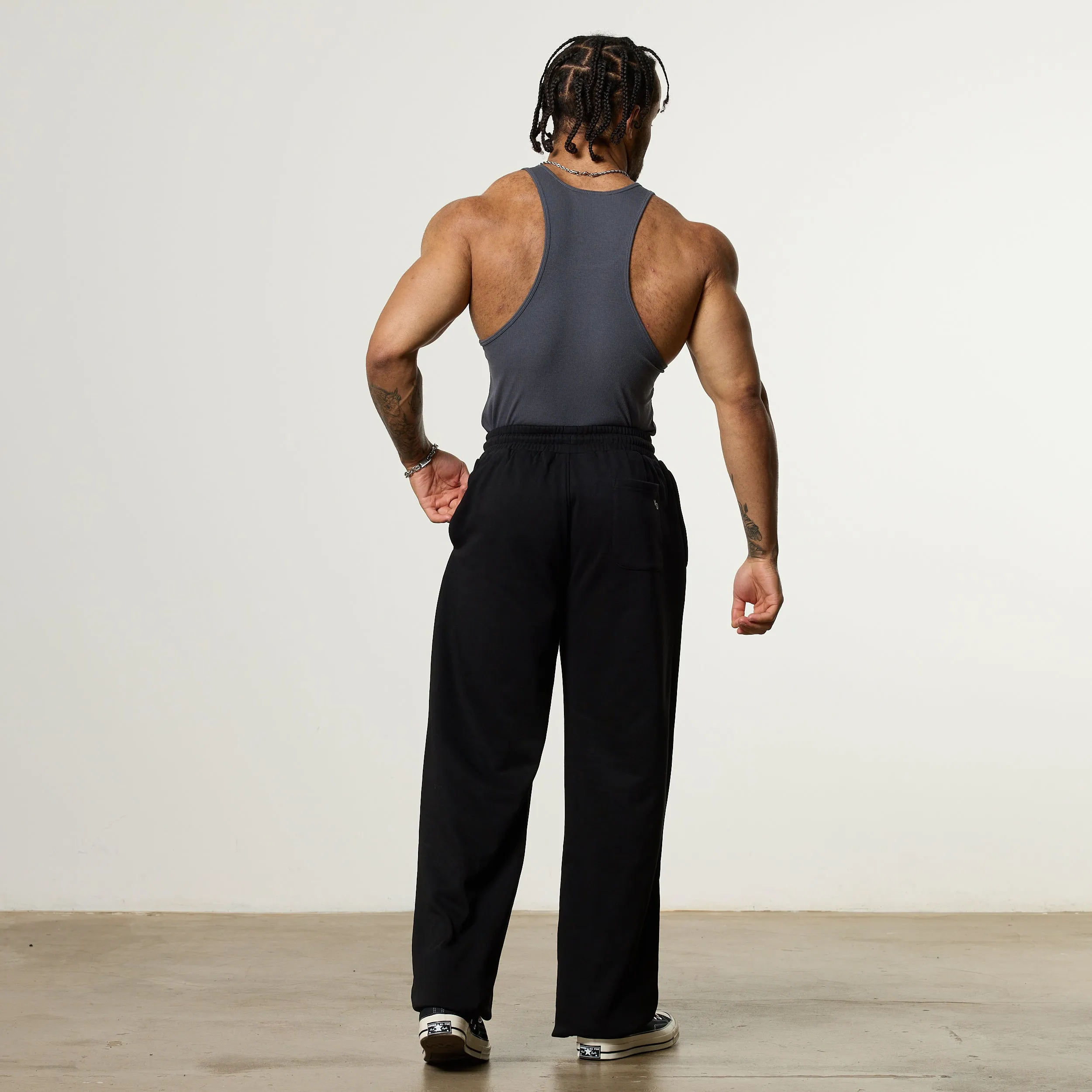 Vanquish Essential V2 Denim Blue Ribbed Tank low end market users Forestry - friendly