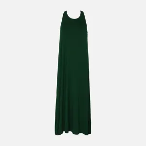 WOMEN LONG JERSEY DRESS Euro Mood NoSlipWaistband