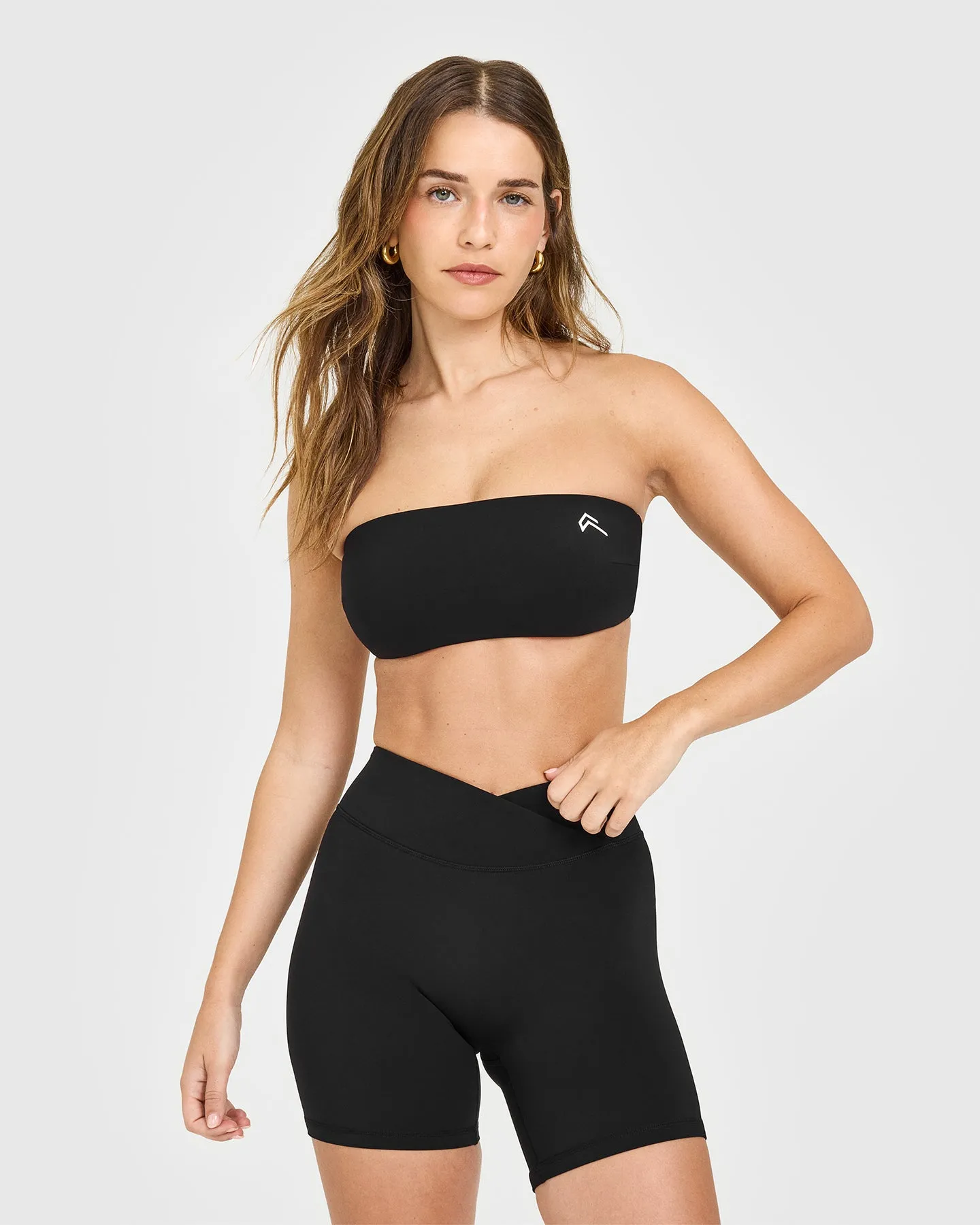 Seamless Strapless seams Capability Unified Micro Bandeau Bralette | Black