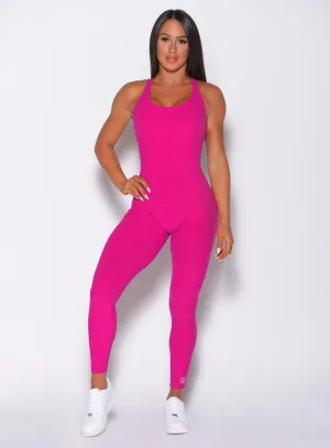 Form Bodysuit Loose Flexible Simple Chic