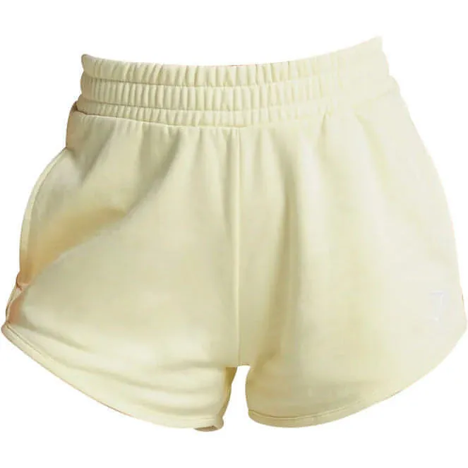Gymshark Womens Training Sweat Shorts - Yellow GussetDesign