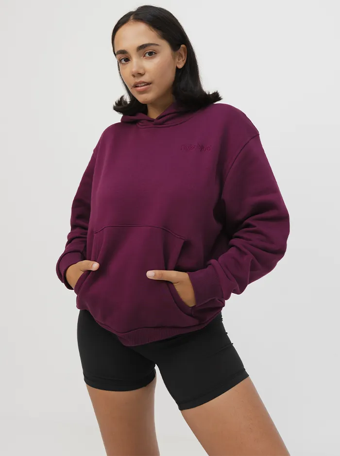 Thermal Insulation Layer Cosplay wear Heritage Hoodie In Mulberry