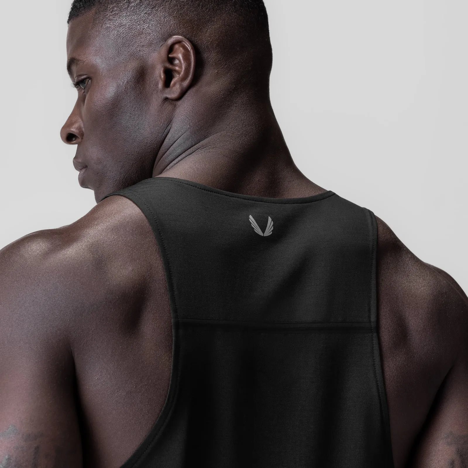 0833. 3D-Lite? 2.0 Lycra? Pro Singlet - Black Lightweight Material Flexible Sole