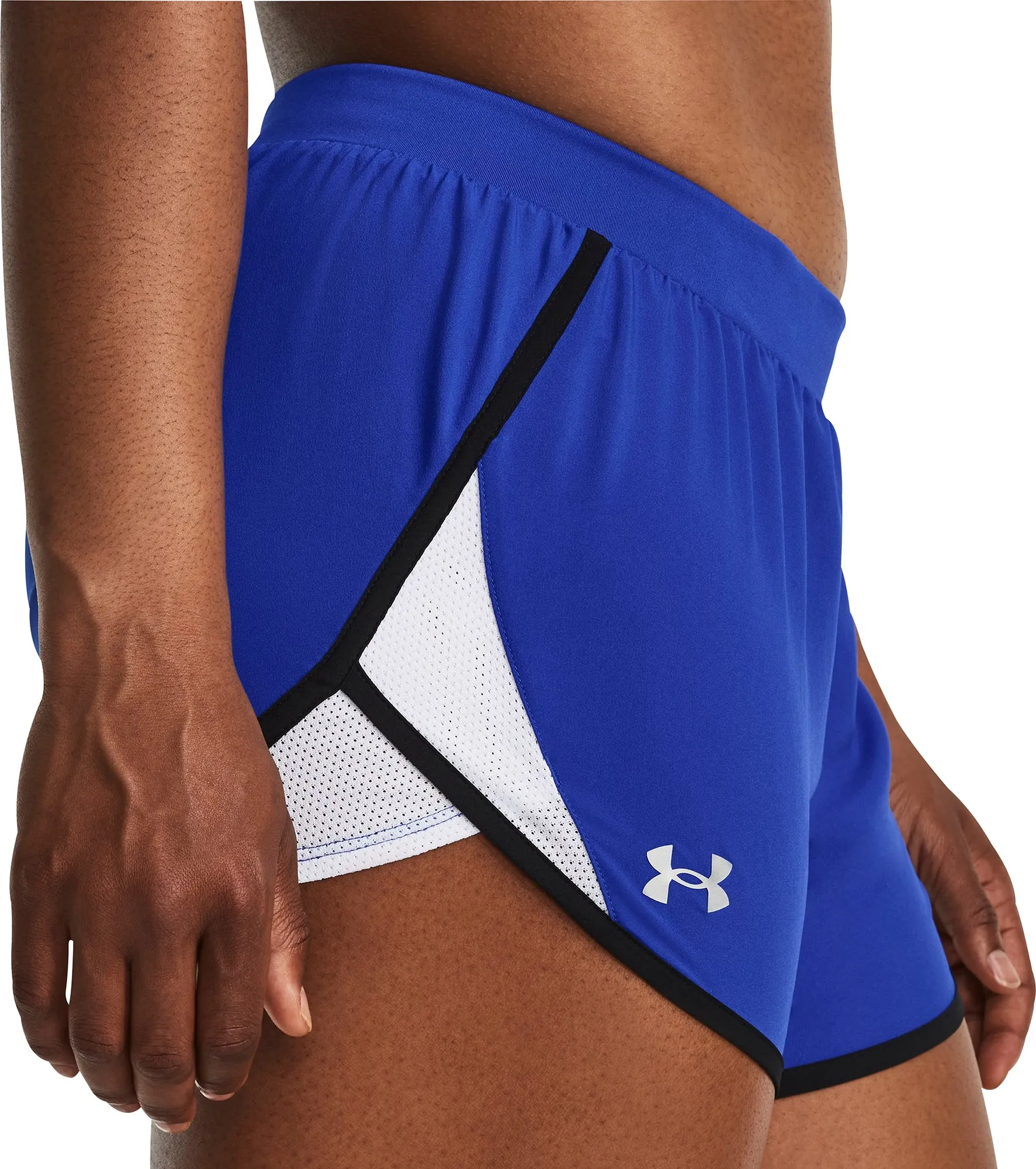 Under Armour Fly By 2.0 Womens Running Shorts - Blue Trendy Style Fair trade