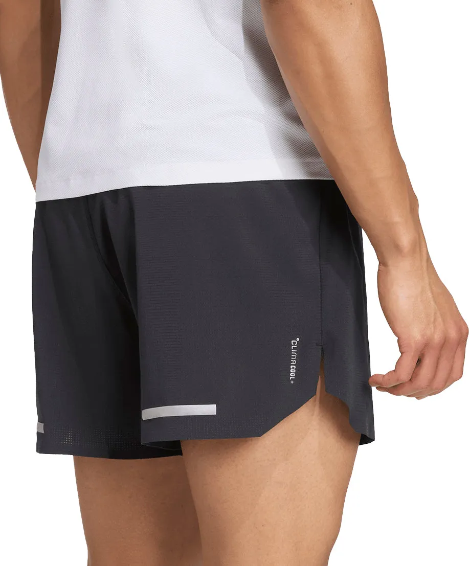 Reinforced Hemlines adidas ADI365 ClimaCool  Mens Running Shorts - Black