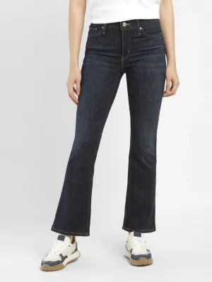 Travel Light Women's 315 Blue Flared Fit High Rise Jeans