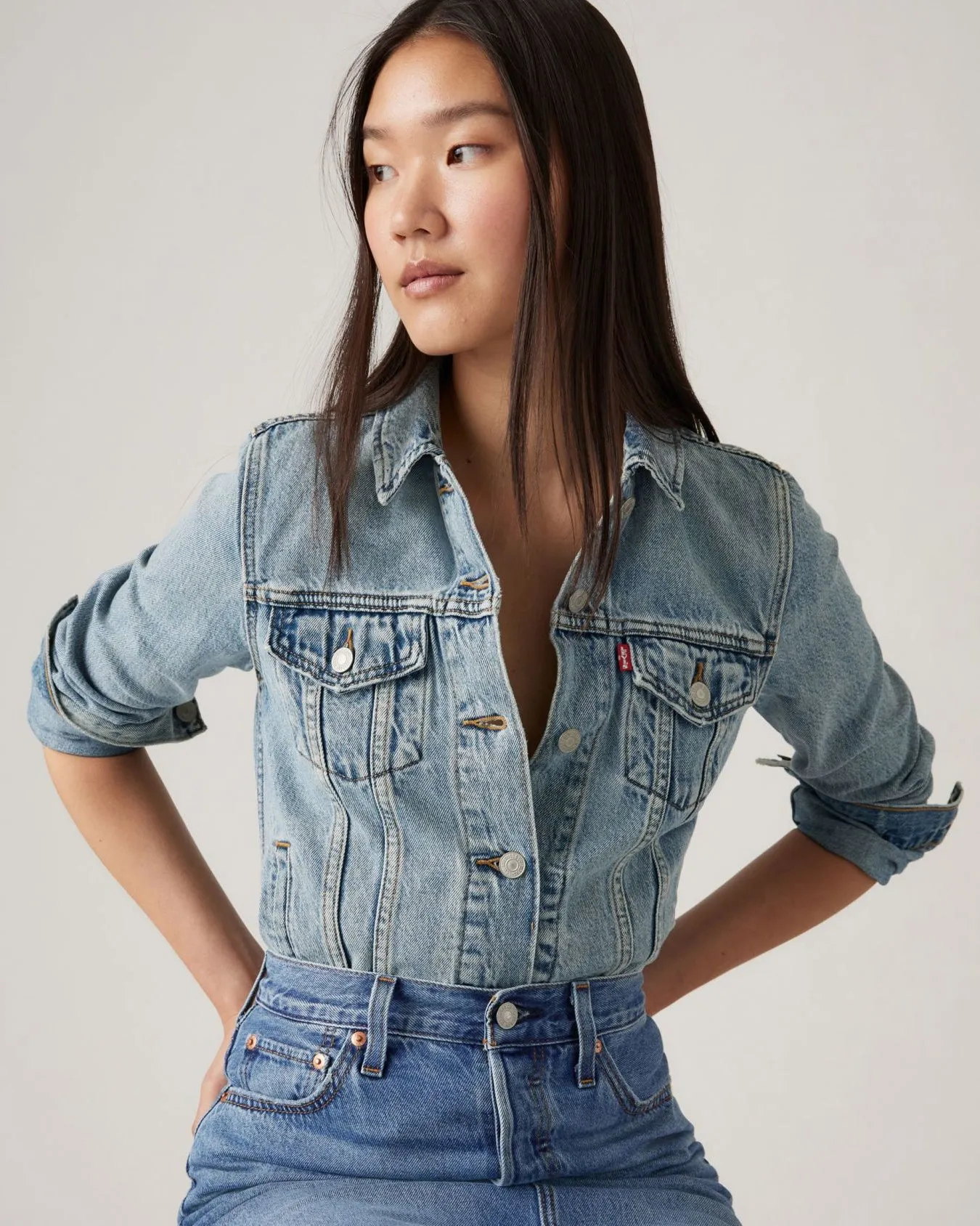 Levi's? Womens Original Trucker Jacket - All Mine Minimal Aesthetic