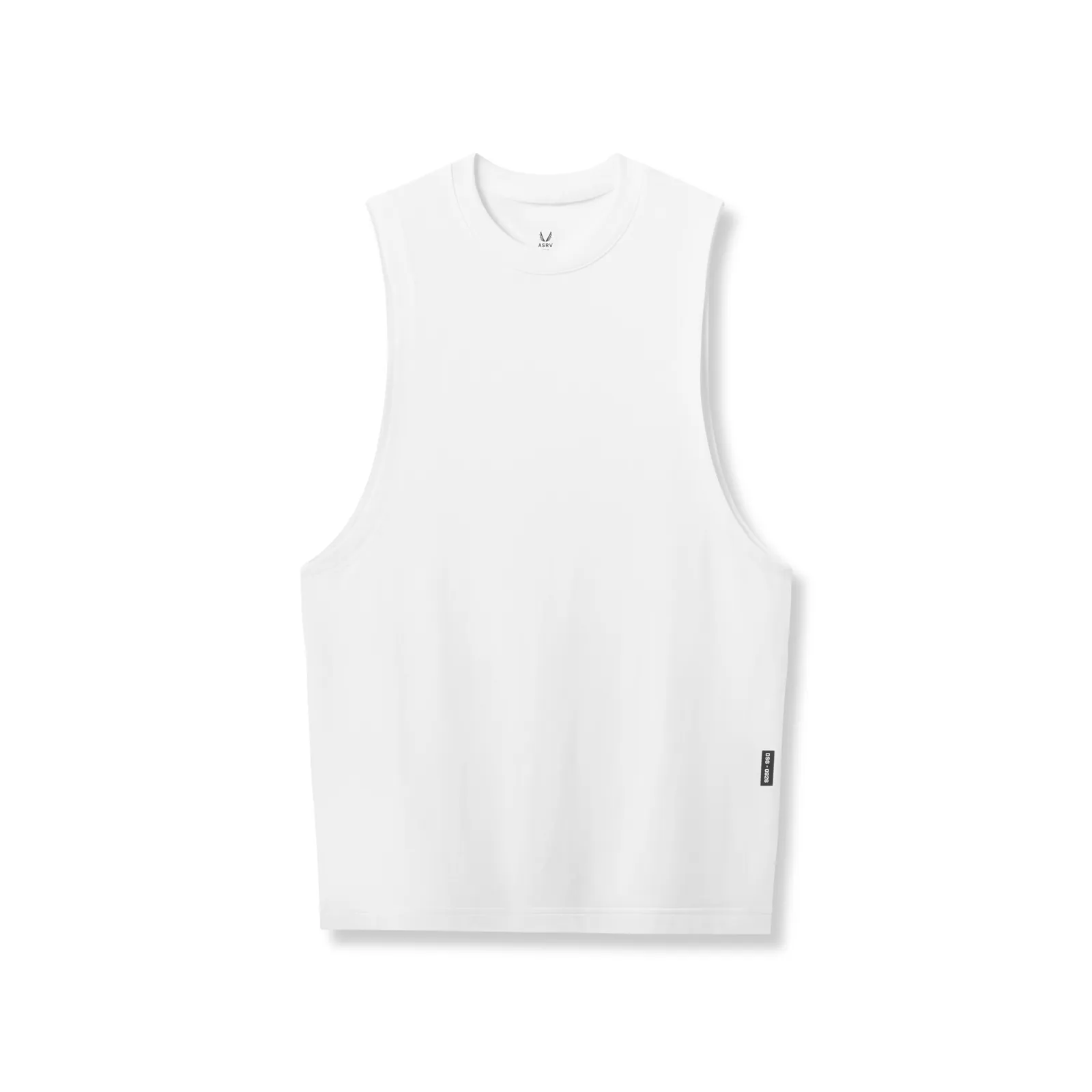 Recycled Material Blend 0926. Supima? Muscle Tank - White