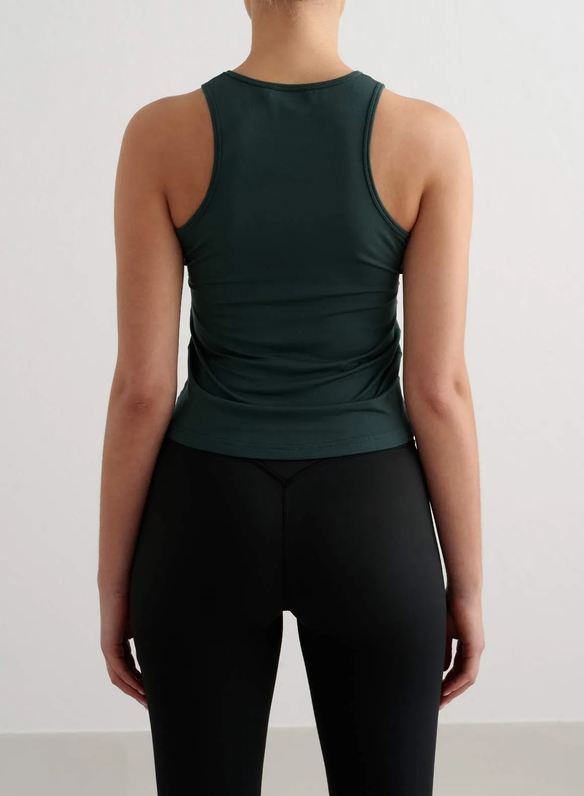 Deep Emerald Soft Basic Singlet Hypoallergenic Fiber Offense - capable