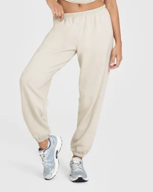 Zero Chafe Lining Mid Weight Joggers | Sand GussetedCrotch Flex Foam Inserts