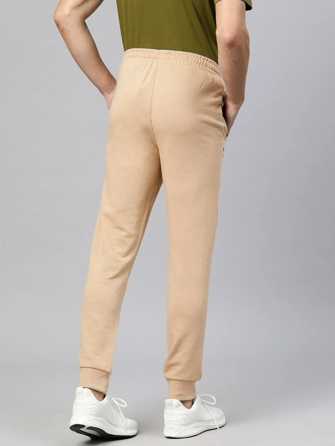 Alcis Men Typography Regular Fit Joggers Mid-rise fit MultiPocket