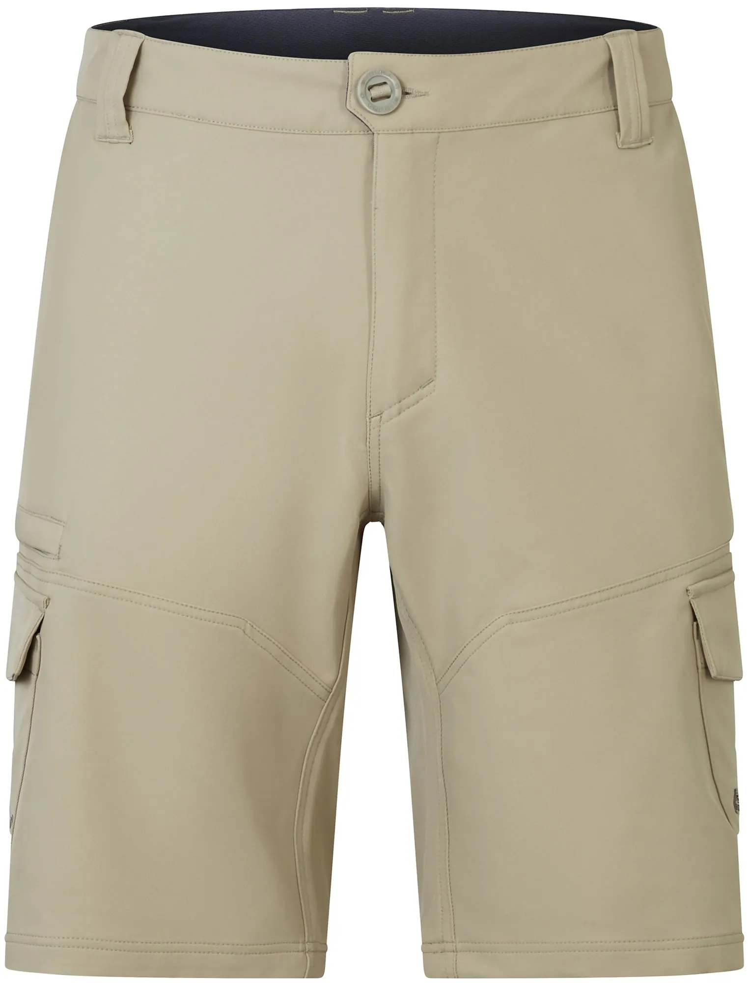 Fitness Ready Snag Free Material Endura Loop Cargo Mens Baggy Cycling Shorts With Liner - Cream