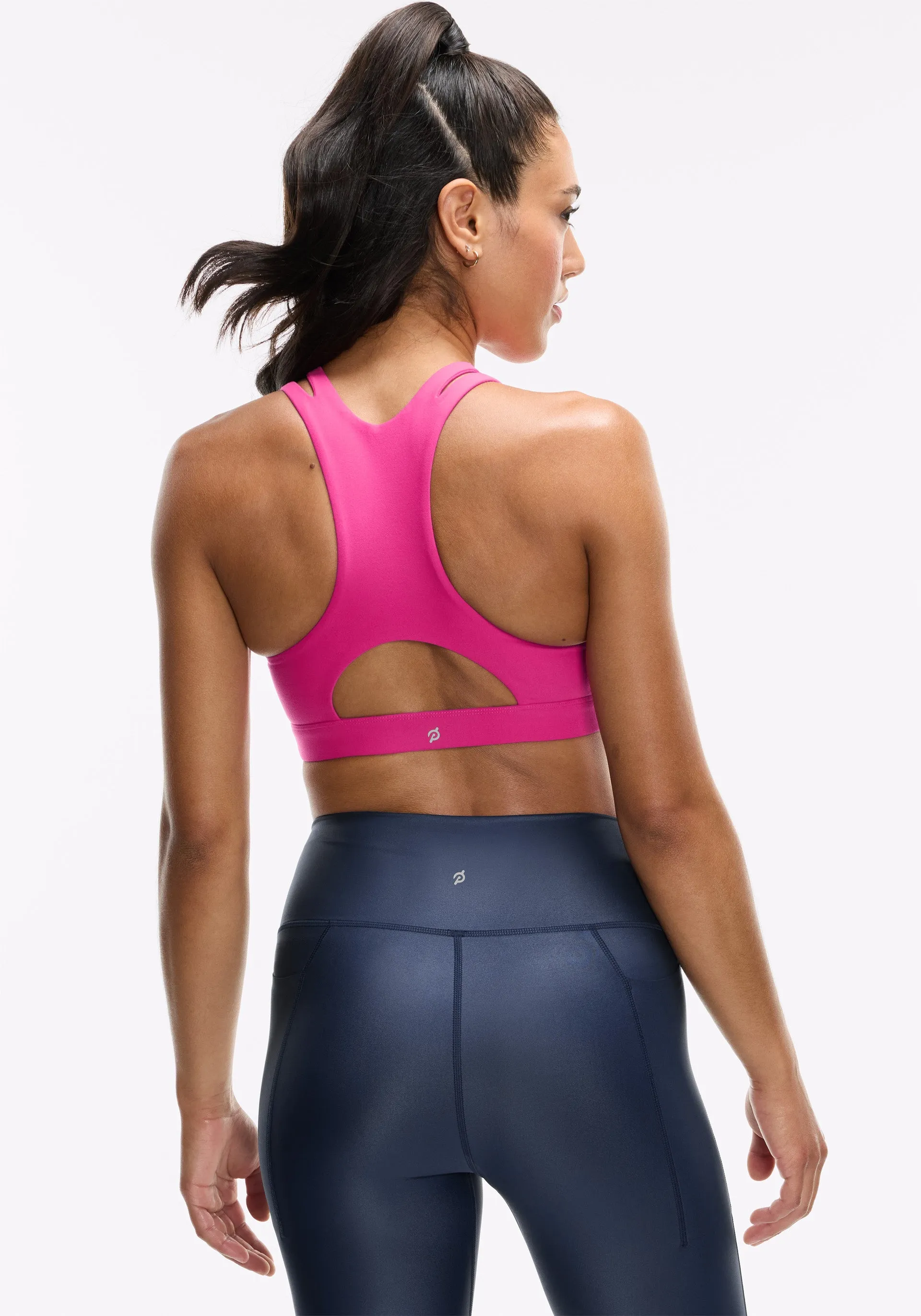 Cadent Shimmer Glaze Cut Out Bra Pilates practitioners