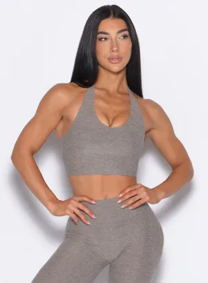 Hook-and-eye closure Lift Halter Bra