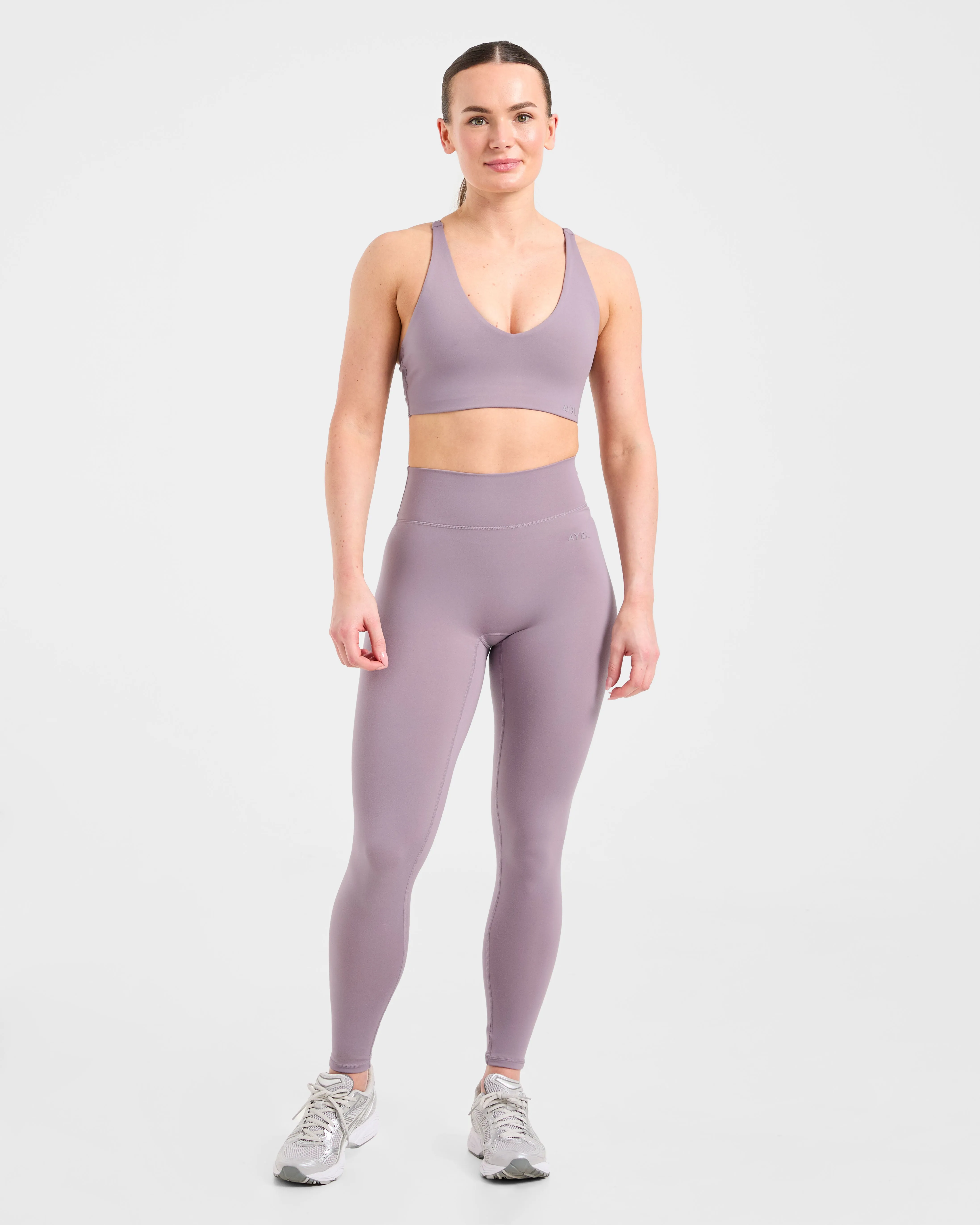 Shoulder support Staple Sports Bra - Mauve Purple