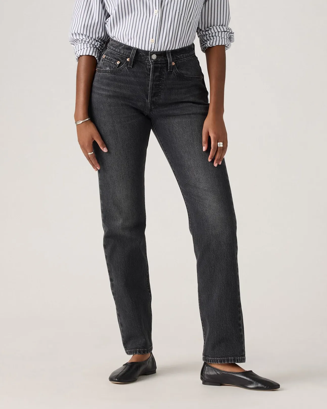 Wardrobe Fit Smooth Creative Look Adult Fashion Levi's? Womens 501 Curve Straight Leg Jeans - Memories Of You