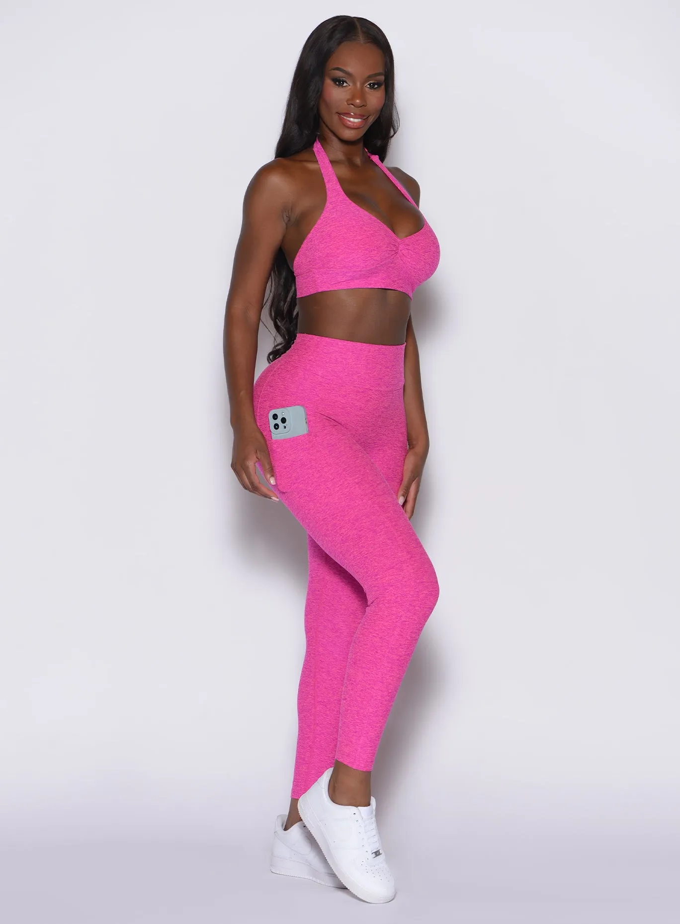 Inner Grip Band V Back Leggings