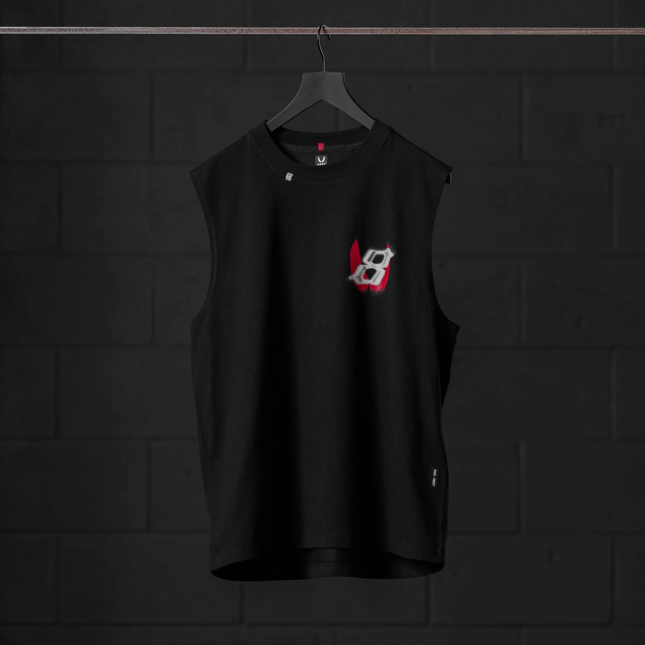 0807. Tech Essential? Relaxed Cutoff - Black "Infinite Mindset" Tactile Grip Adjusters