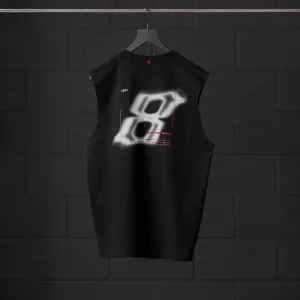 0807. Tech Essential? Relaxed Cutoff - Black "Infinite Mindset" Gift - worthy