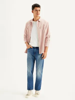 Men's 511 Blue Slim Fit Mid Rise Jeans Weekend Warrior Smooth Casual Friday Picnic Style Nature Lover