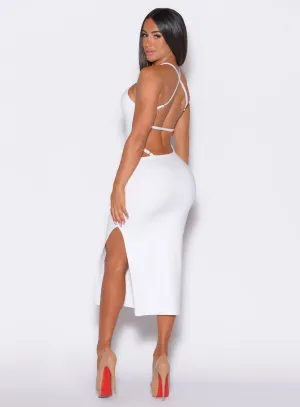 City Friendly Bold Structure Bombshell Bunny Dress