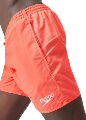 Reusable Packaging Option Speedo Essentials 16 Inch Mens Swim Shorts - Red