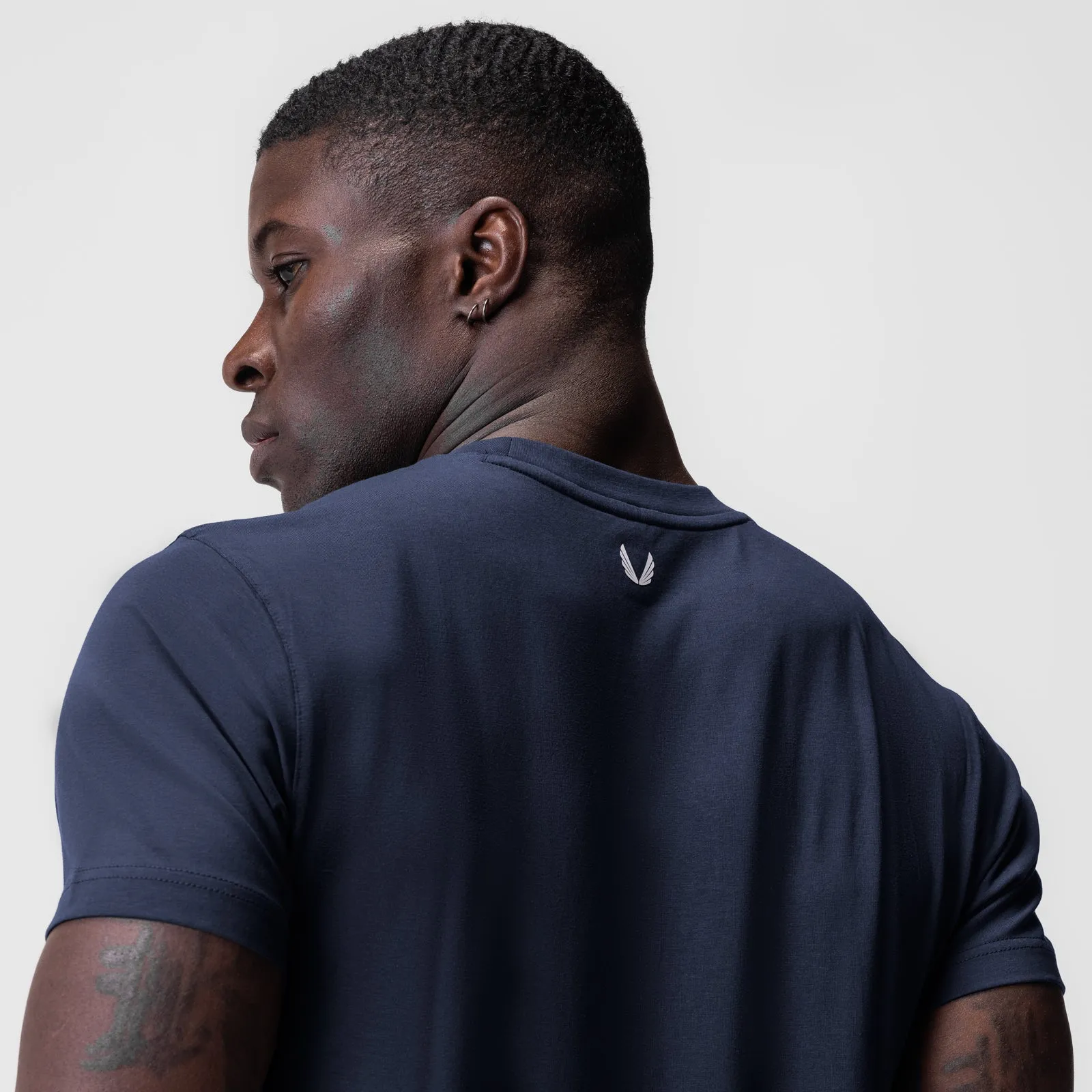 Easy Style Airflow Ventilation 0923. Supima? Essential Tee - Navy
