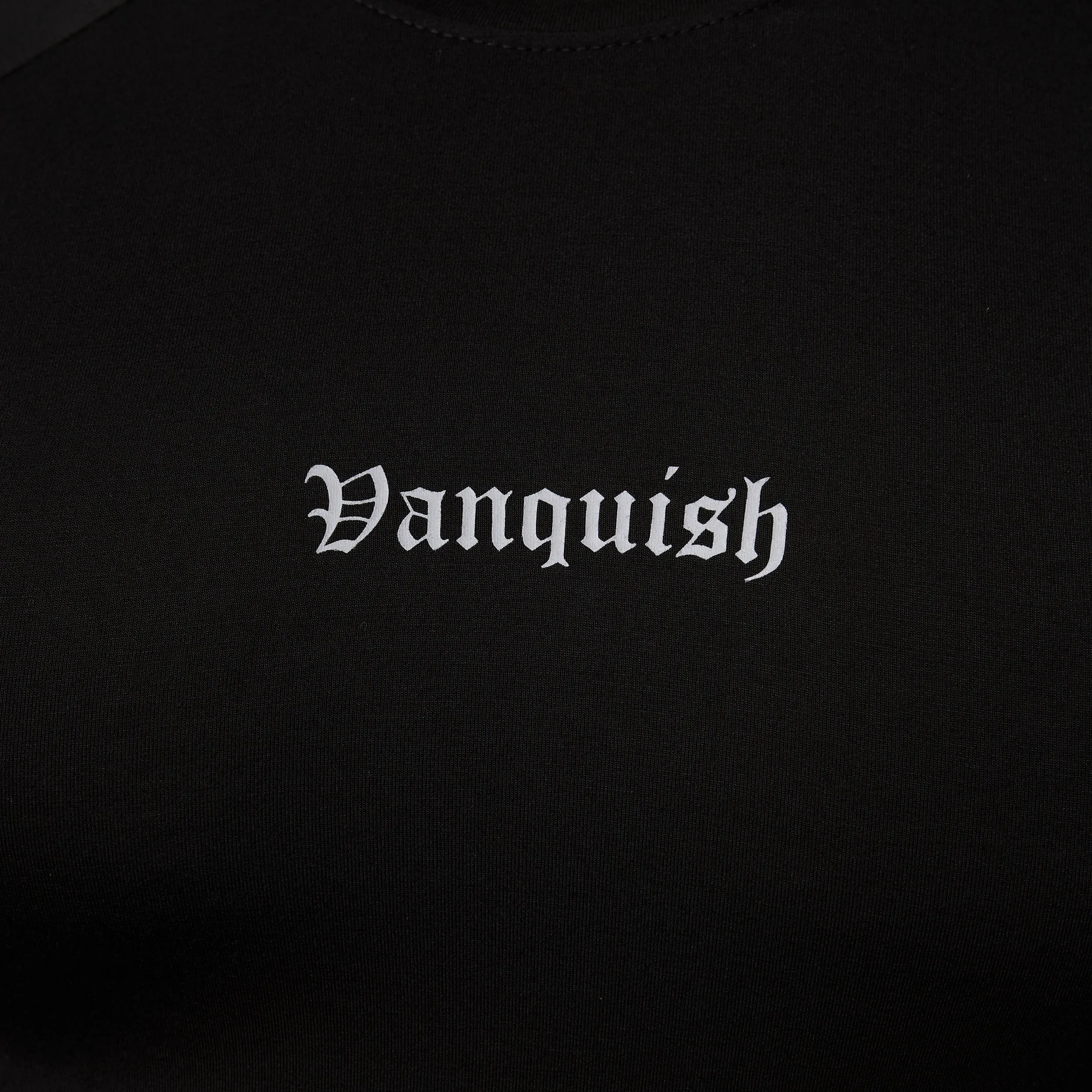 Camping attire Active Look Vanquish Ultra Soft Black Long Sleeve Slim Fit T Shirt