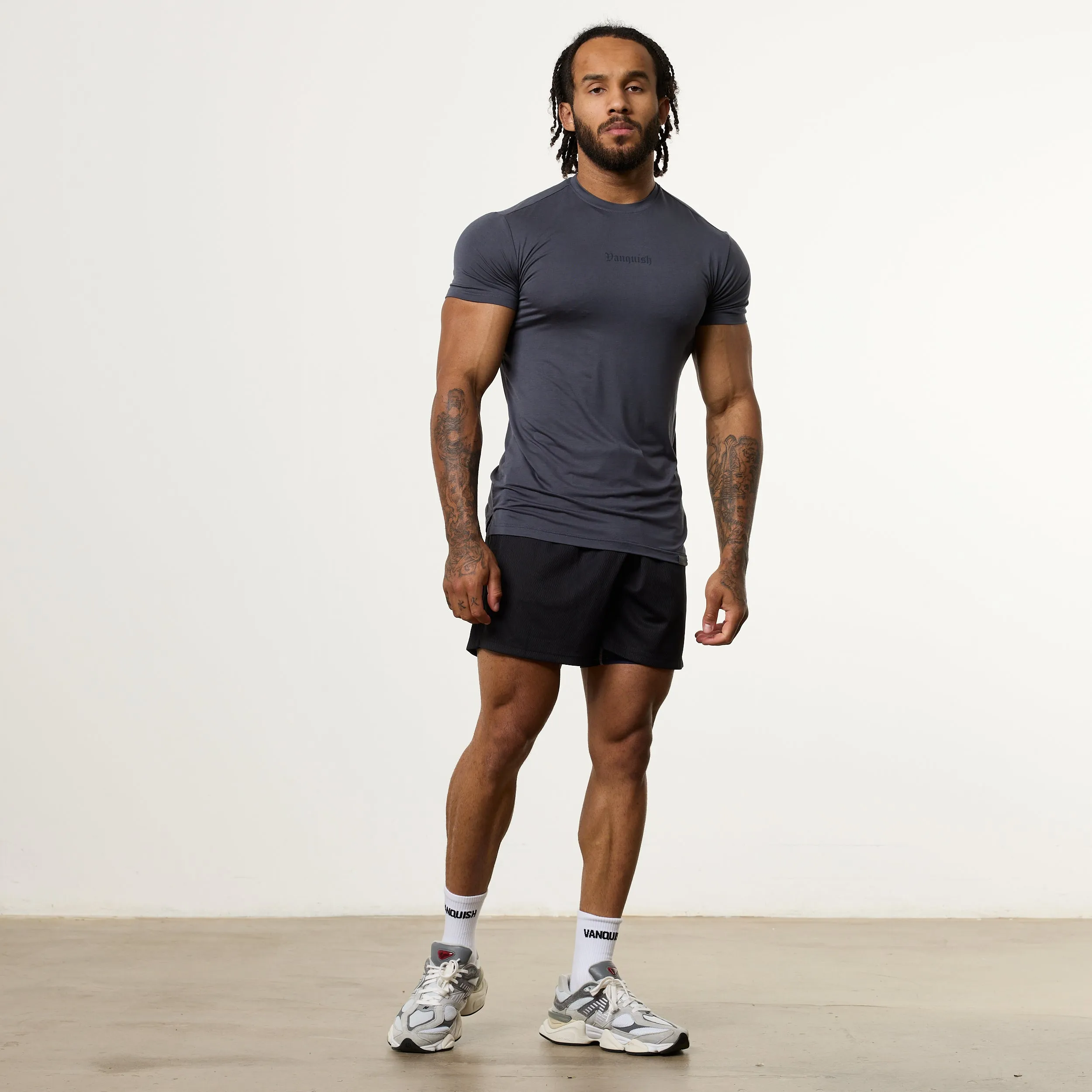 MoistureControlFibers Rayon blend Vanquish Ultra Soft Denim Blue Slim Fit T Shirt