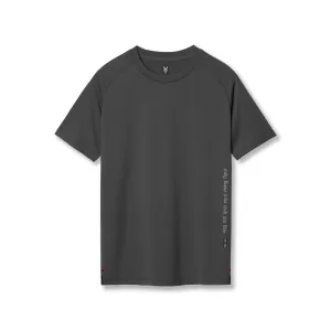 Slim Fit Cut 0839. 3D-Lite? 2.0 Lycra? Fitted Tee - Space Grey "OTWR"