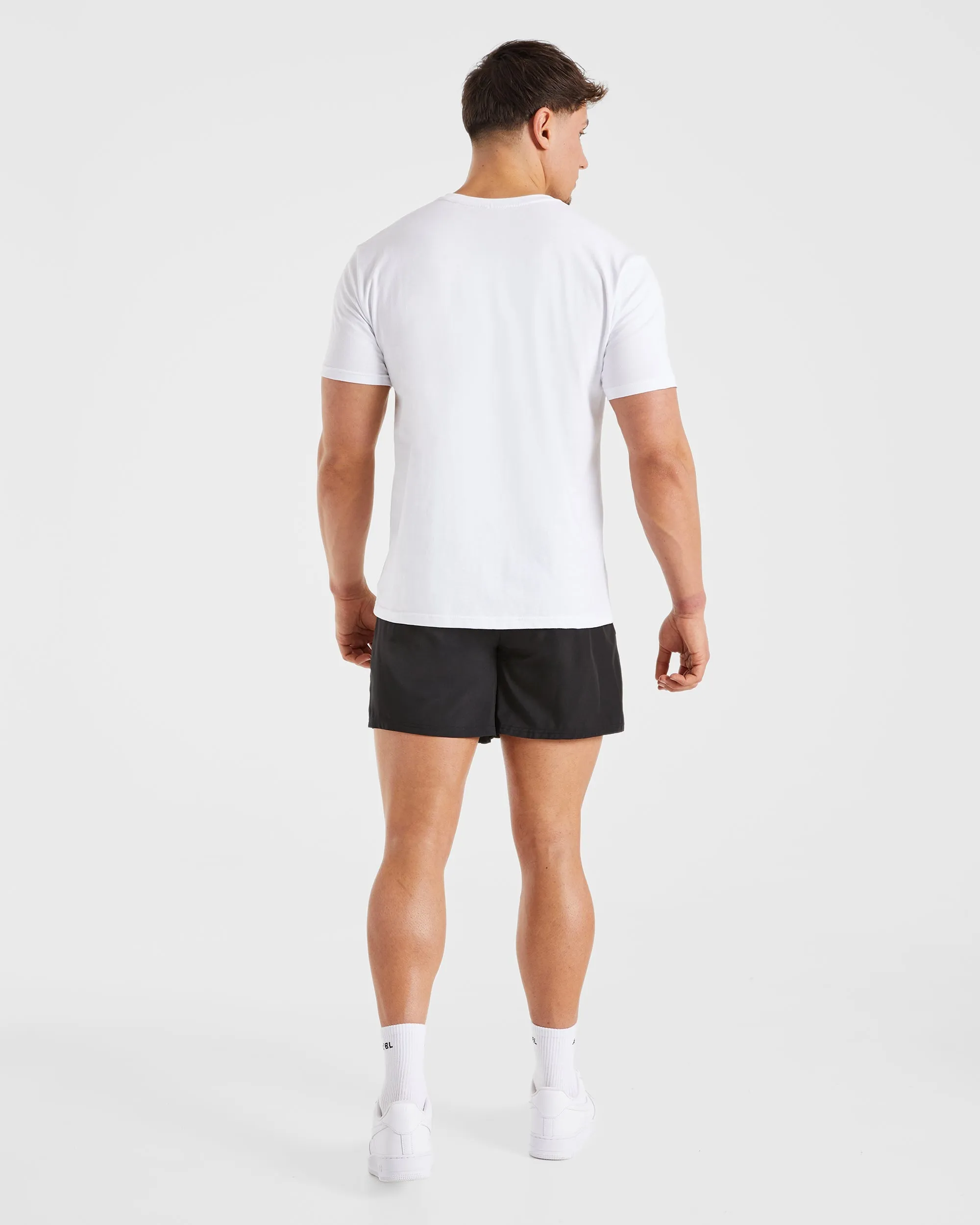 Essential T Shirt - White AntiPillingTreatment