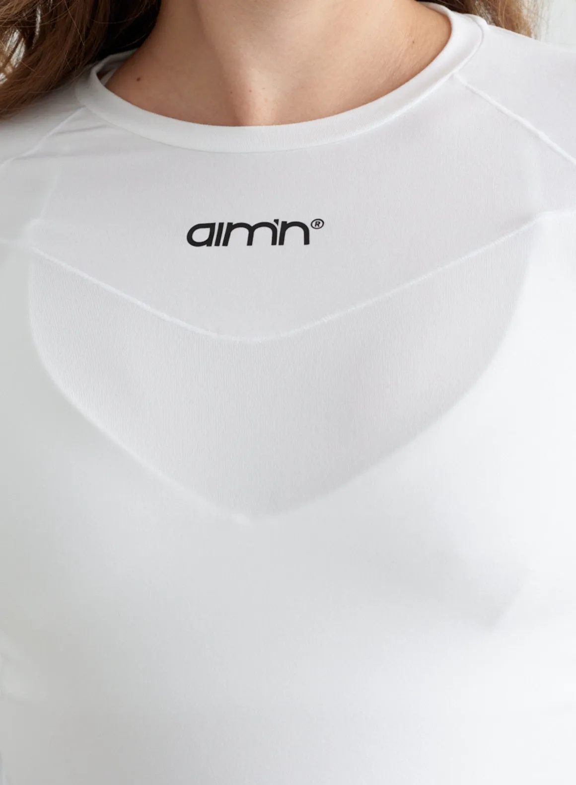 White Soft Basic Maternity Short Sleeve Personalized
