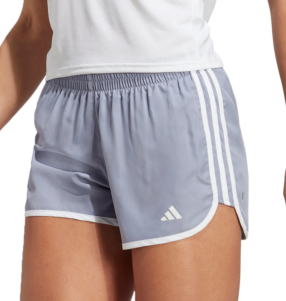 adidas 3 Inch Marathon 20 Womens Running Shorts - Grey Bright Hues entertainment industry