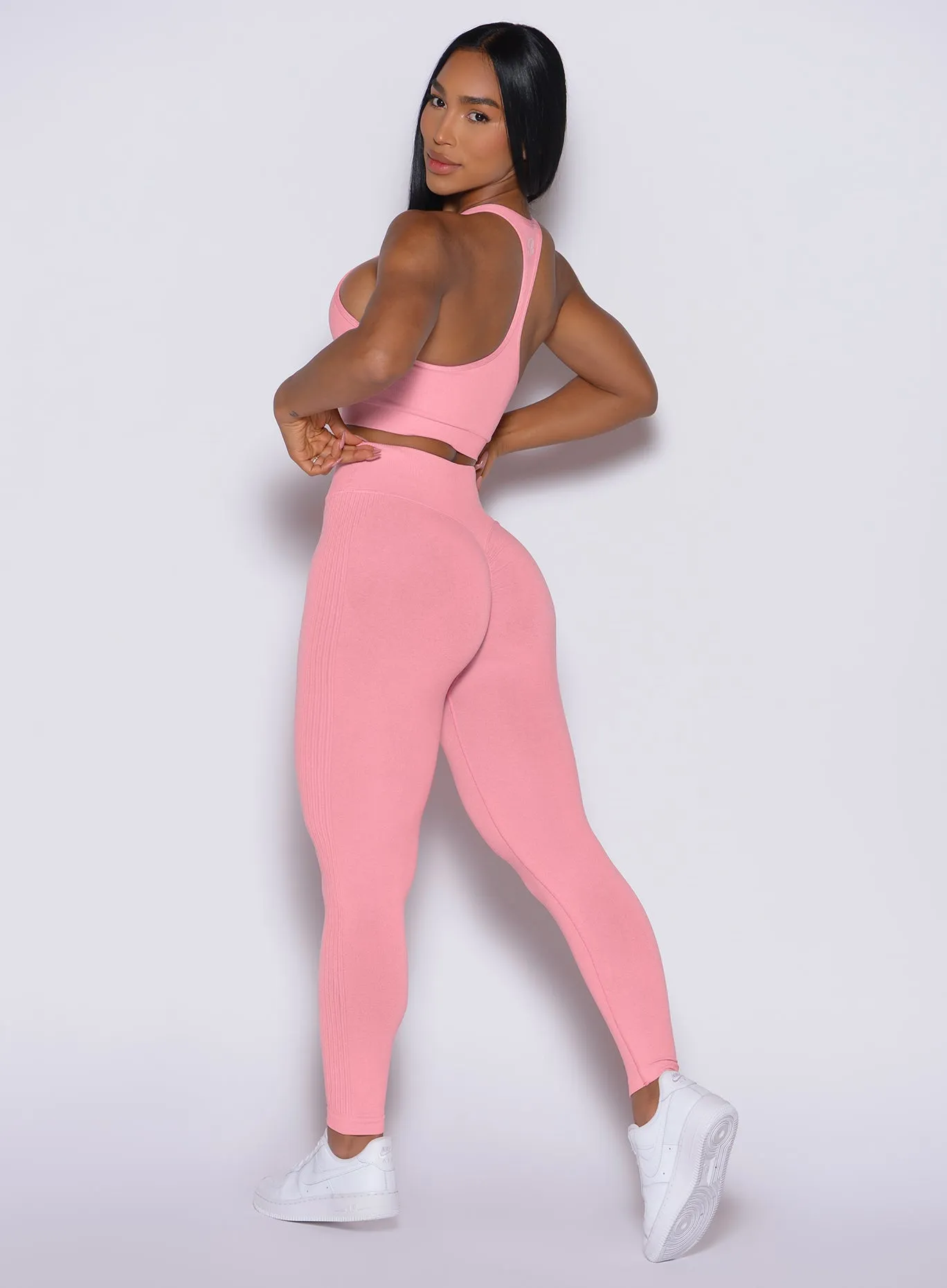 Contour Seamless Leggings Shape Retention Wide waistband