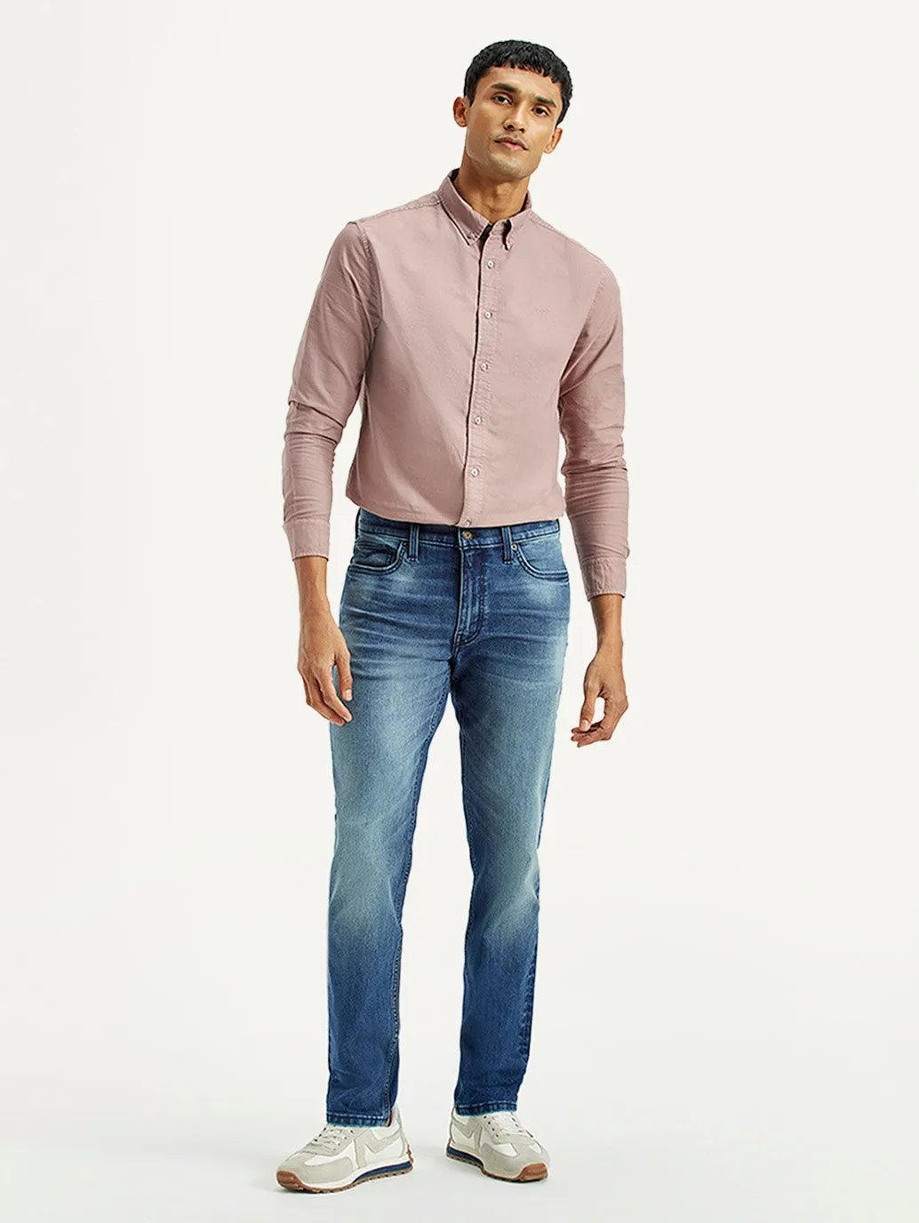 Recycled Fiber Content Men's 511 Med Indigo Slim Fit Mid Rise Jeans