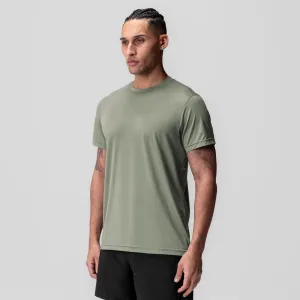 1015. AeroSilver? Essential Tee - Sage SeamlessSidePanels