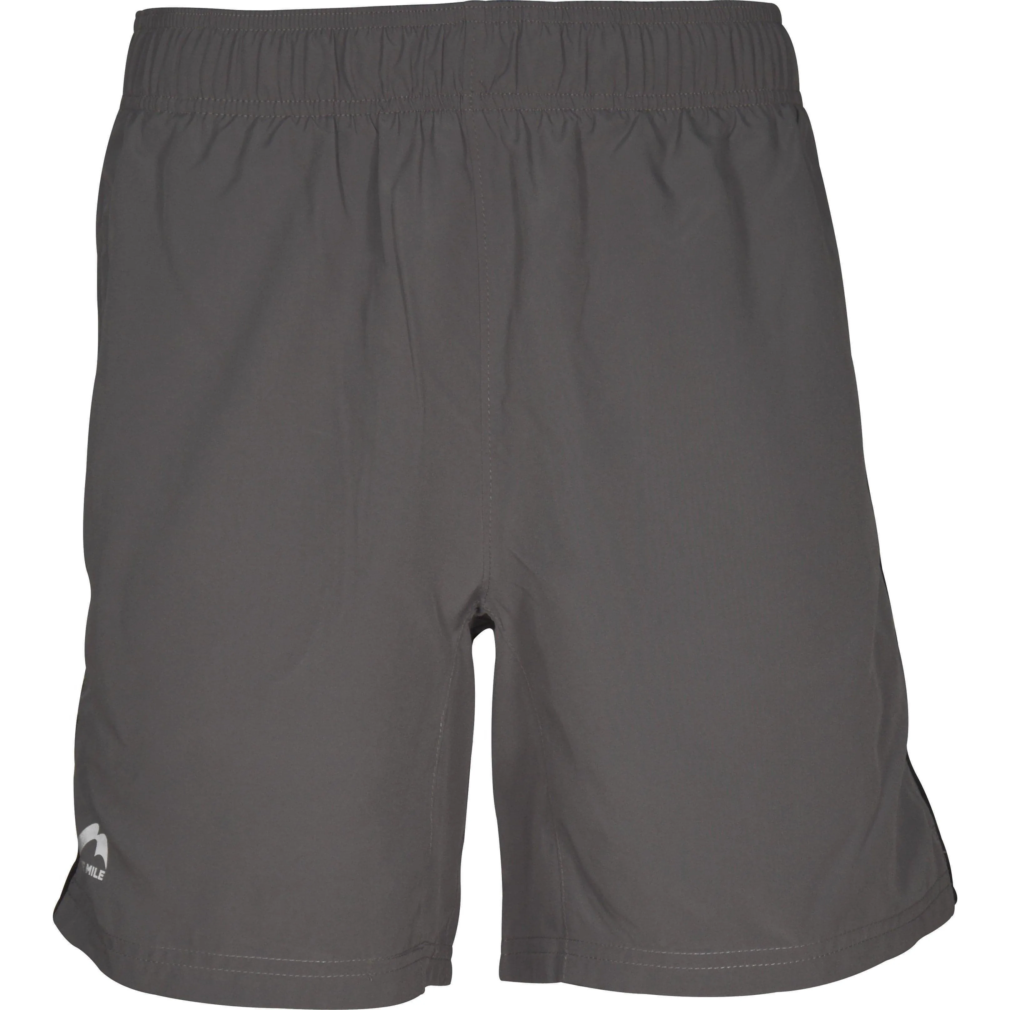 Clean Fit More Mile Action 7 Inch Mens Running Shorts - Grey