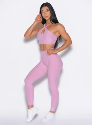 Bombshell Bunny Leggings Breathable Weave Postpartum Fit Eco Friendly