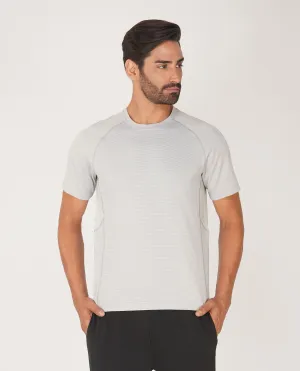Men LightMesh Reflective Tshirt FrictionResistantFabric