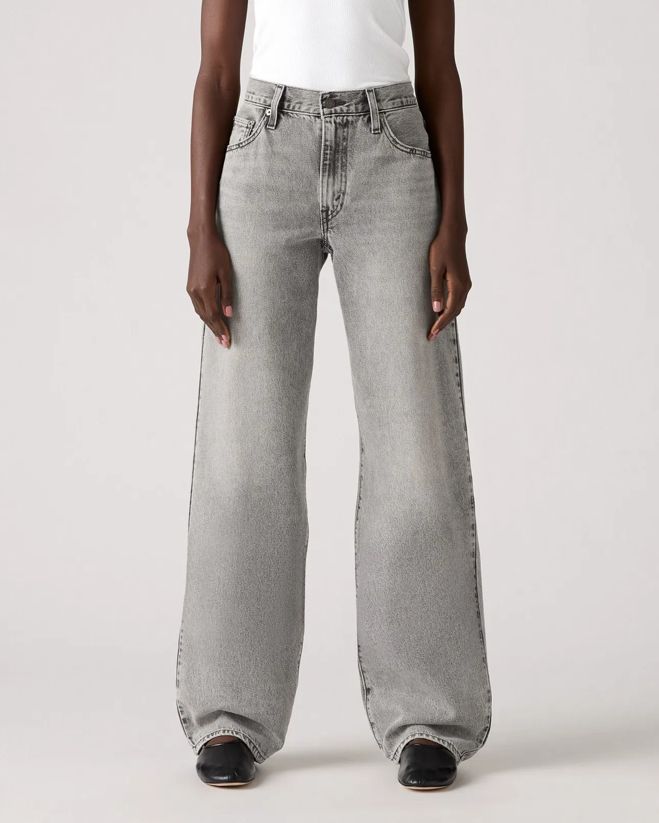 Levi's? Womens Baggy Dad Loose Fit Jeans - Path Of Totality clean design Modern Fit