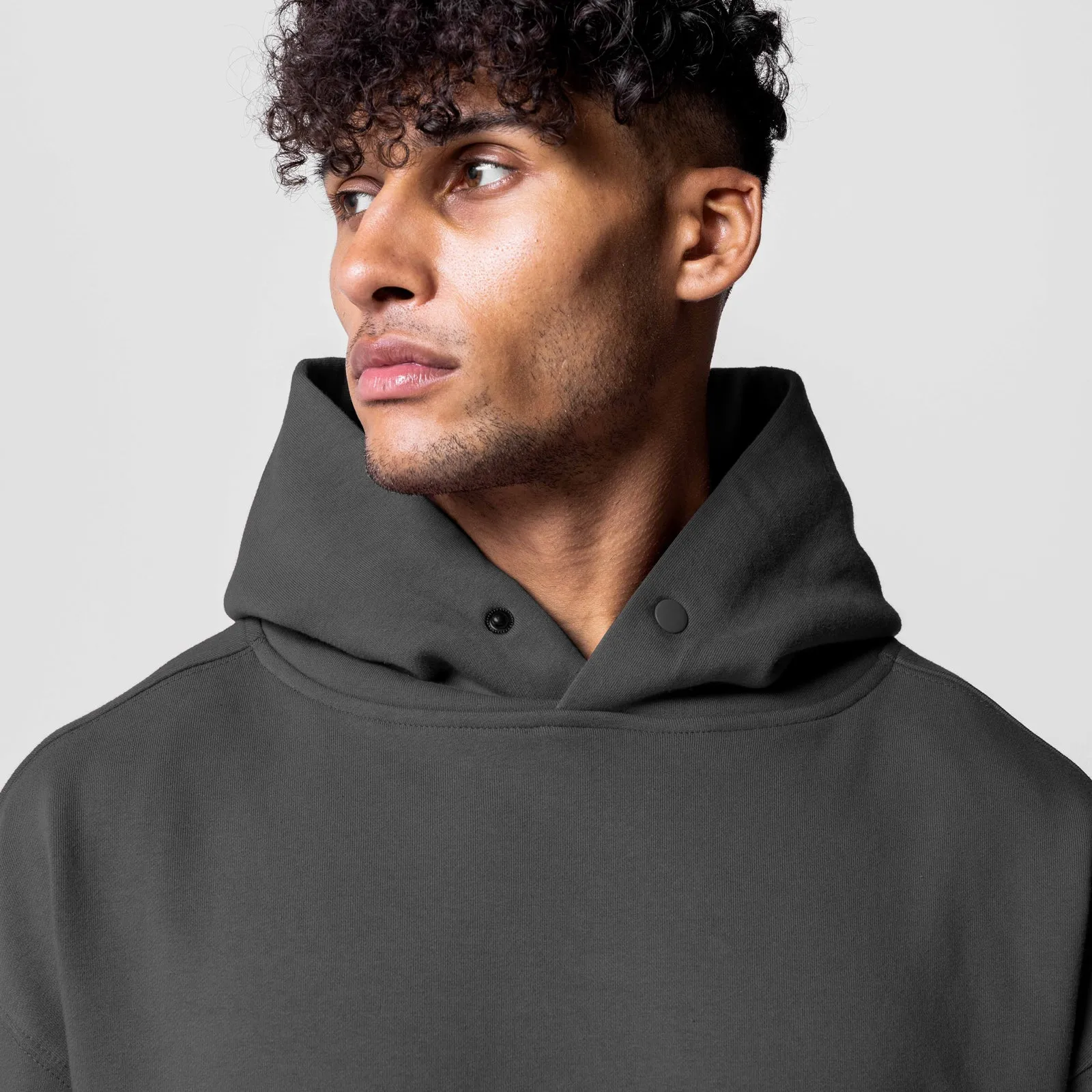 Statement Piece Spring Layer 0648. Tech-Terry? Hoodie - Space Grey
