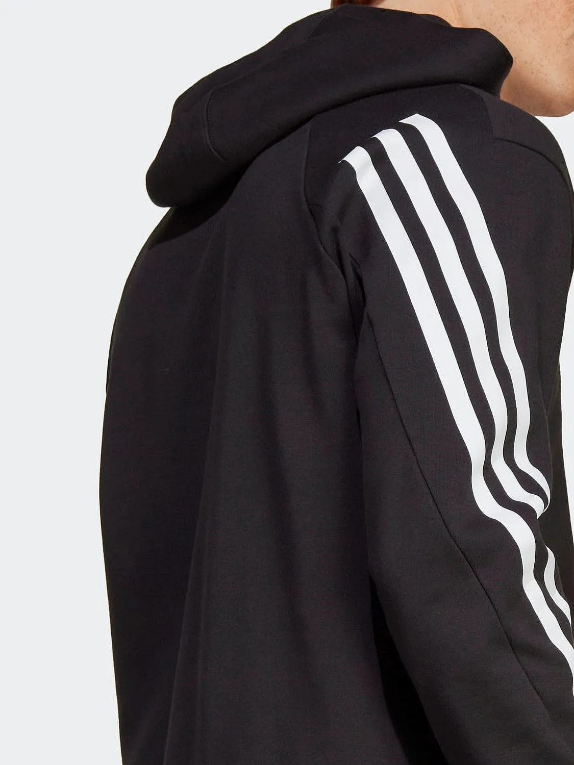 Durable Reinforced Hood dark colors Future Icons 3-Stripes Hoodie