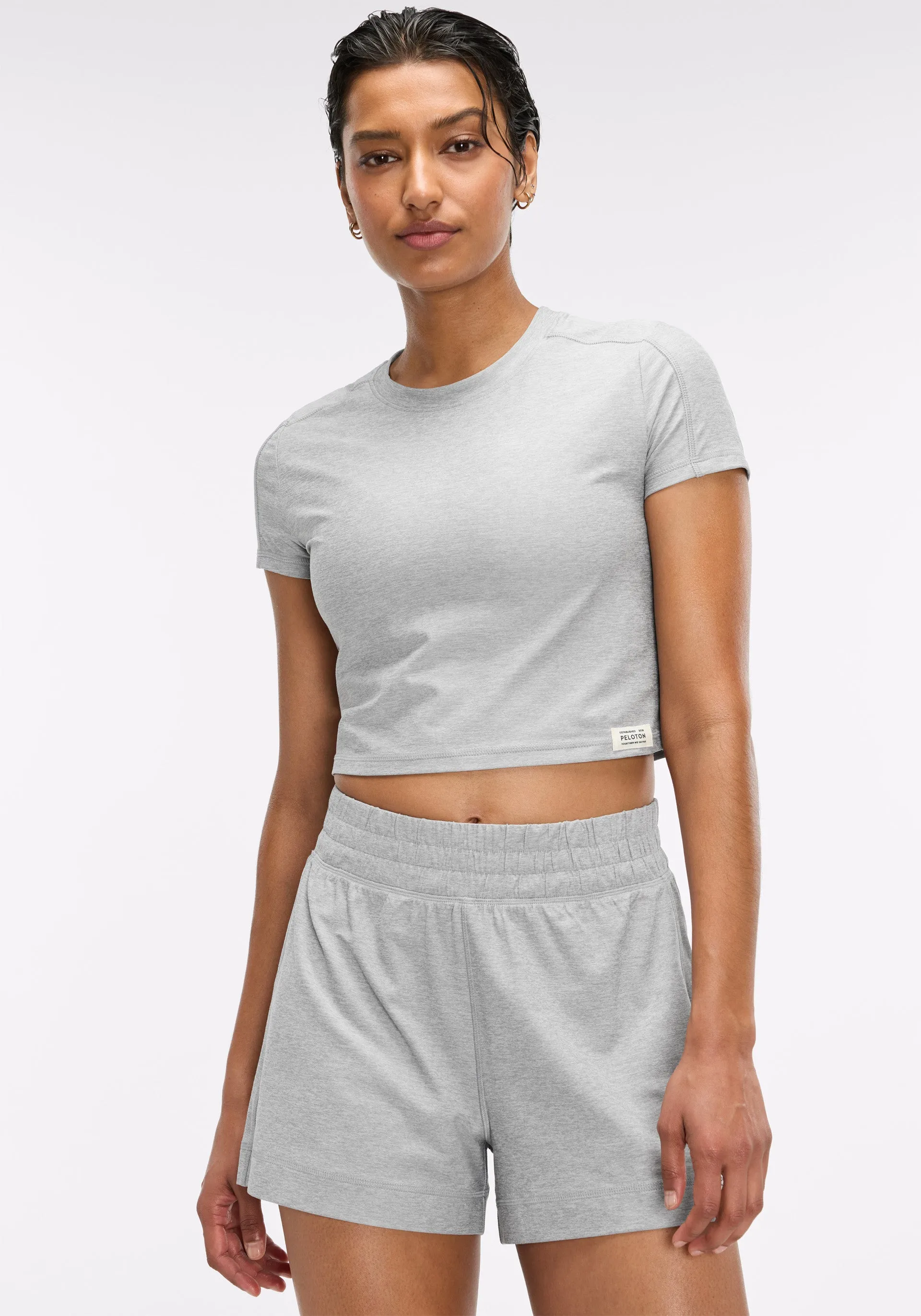 Light Heather Gray Dreamblend Set RipstopMaterial Travel Style