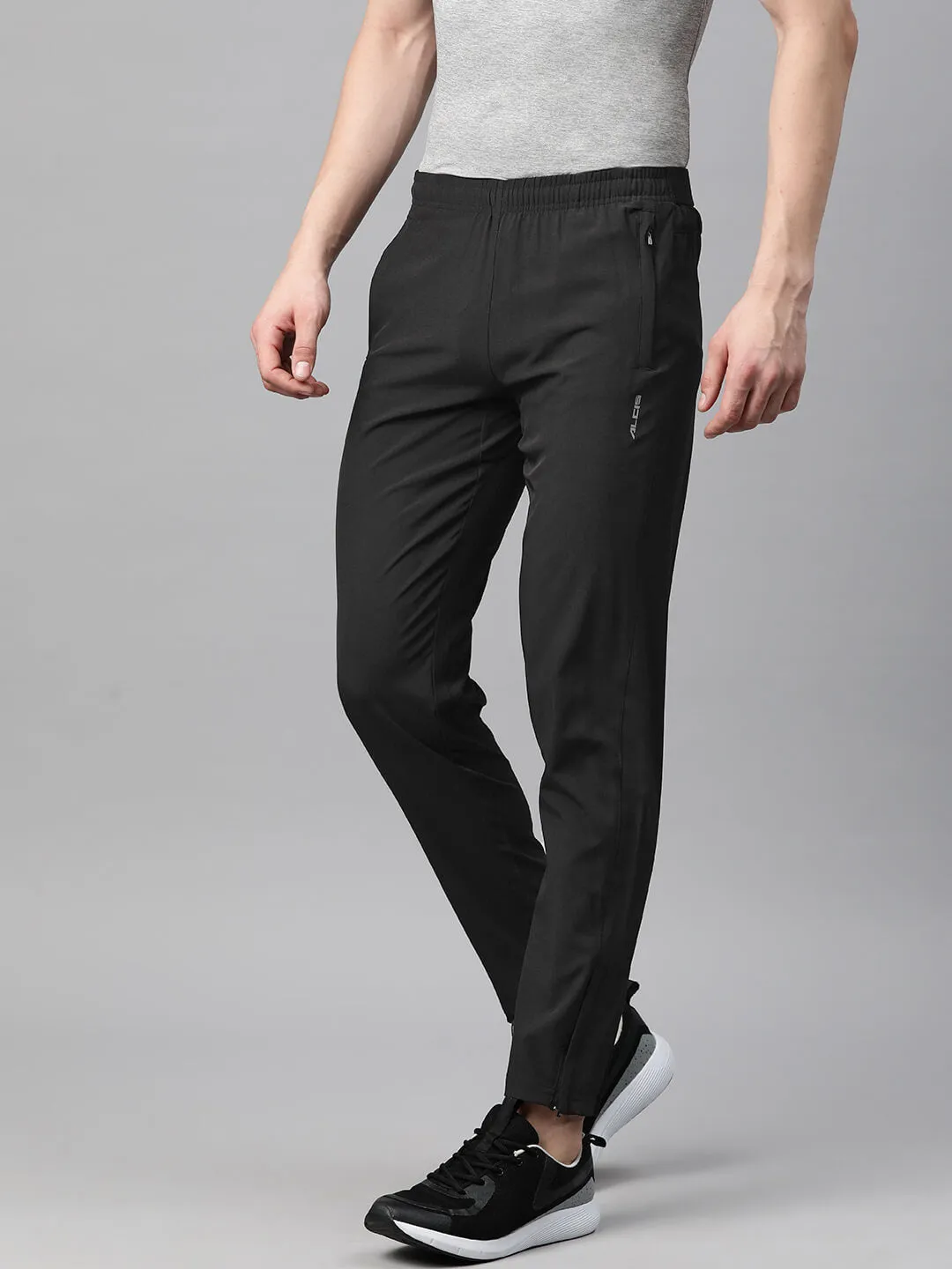 Daywear Alcis Men Dry Tech Slim Fit Sports Track Pants with Reflective Detail