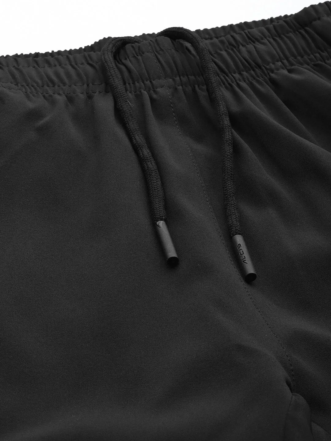 Alcis Men Dry Tech Slim Fit Sports Track Pants with Reflective Detail Flattering Design AbrasionResistantFabric