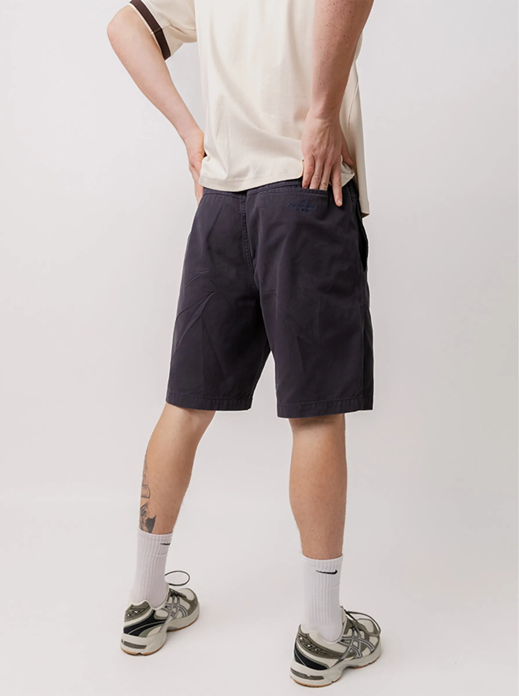 Evening Wear ZipperedSecurity Fairway Shorts in Dark Navy